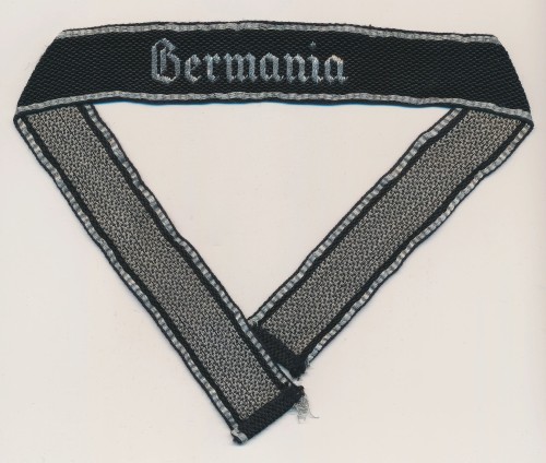SS Germania Cuff Title in Flatwire