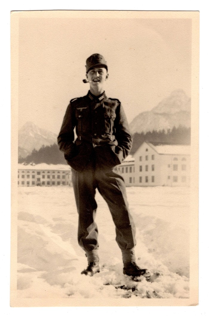 Studio Portrait of a Heer Man w/ Pipe