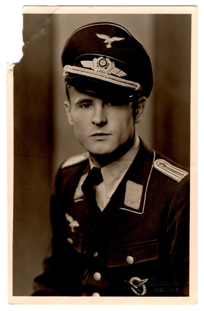 Studio Portrait of a Luftwaffe Leutnant