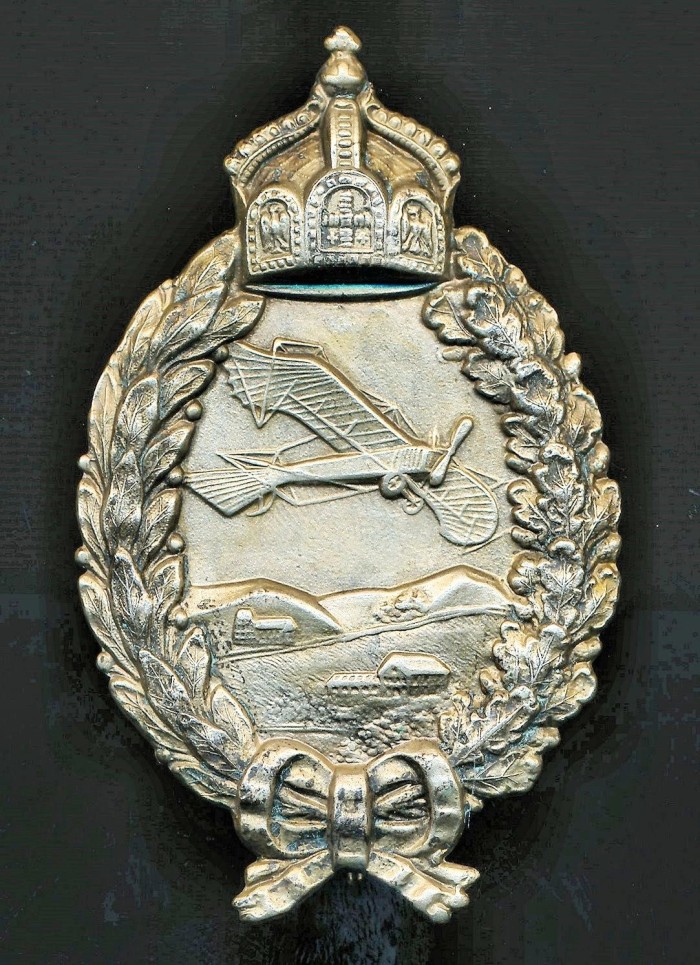 TRADED - Imperial Pilot Badge in Nickel Silver