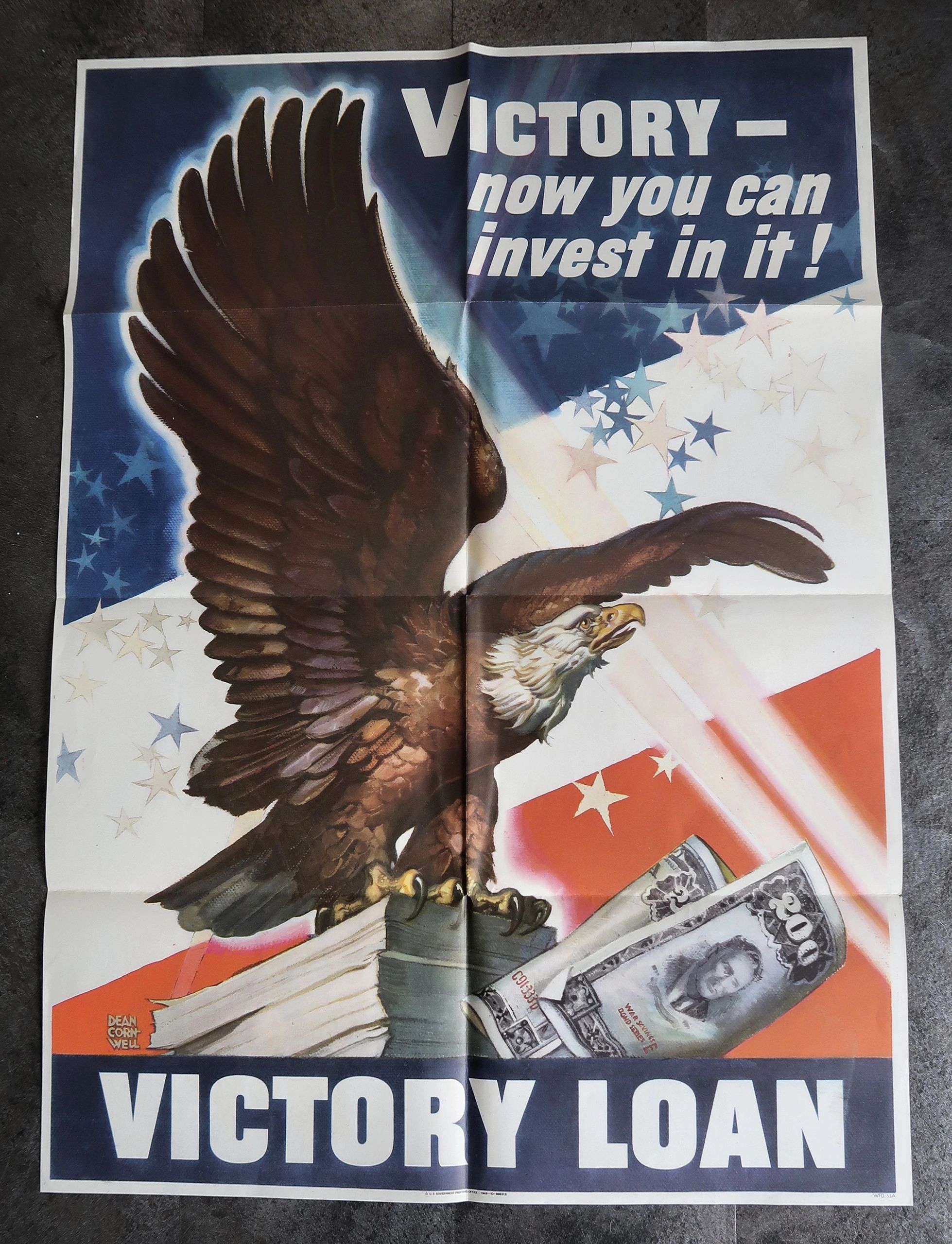 WW2 Now You Can Invest In Victory Loan Poster