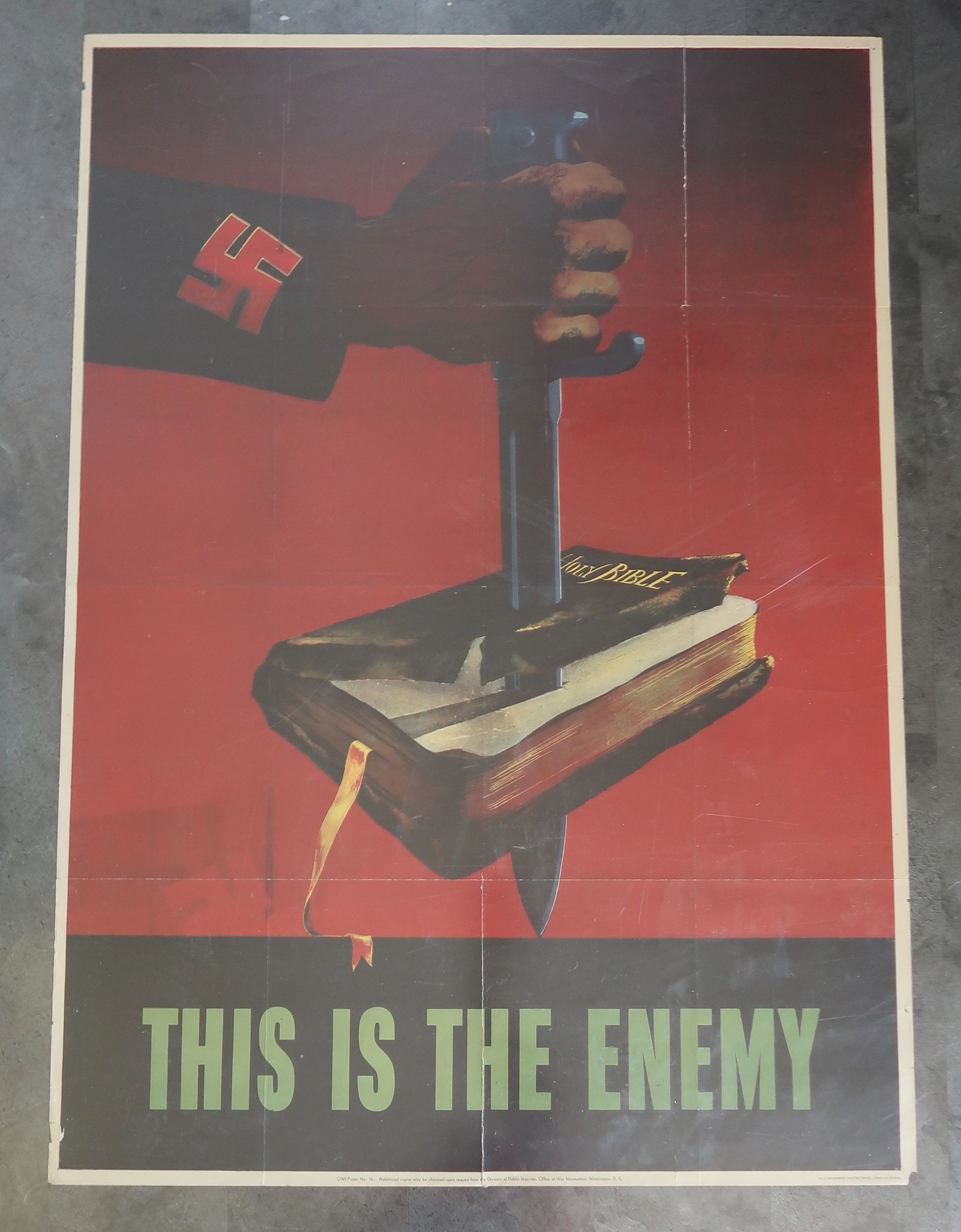 WW2 This is the Enemy Poster