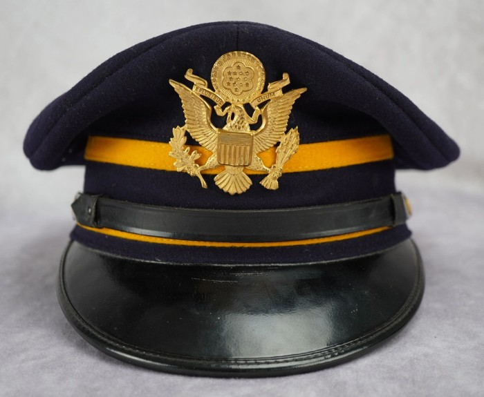 WW2 era Company Grade Officer Dress Blues Visor