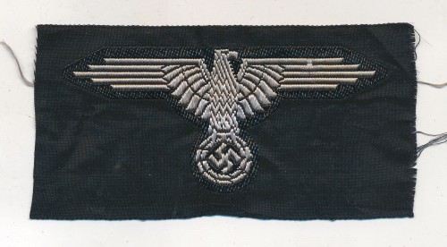 Waffen SS Sleeve Eagle in Bevo