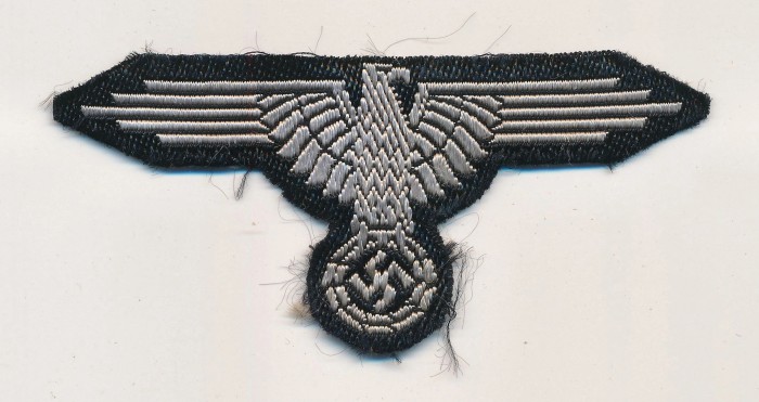 Waffen SS Sleeve Eagle in Bevo