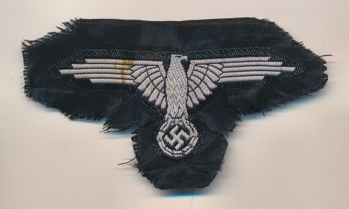 Waffen SS Sleeve Eagle in Bevo