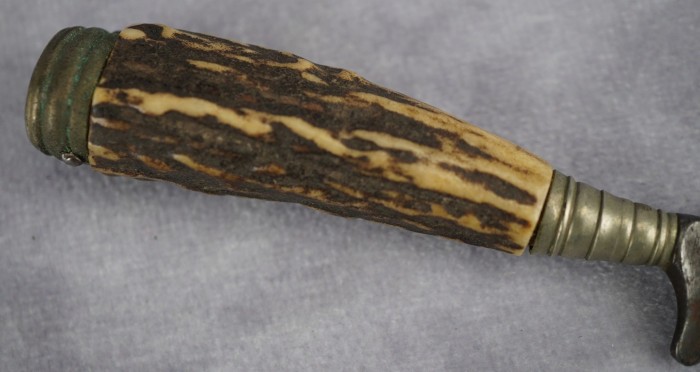 1930's era Hunting Skinning Knife w/ Stag Handle - Image 5