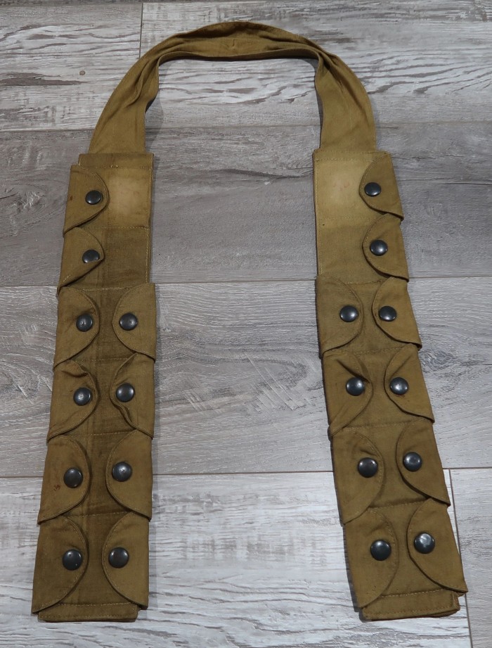 1944 Dated RBnR Marked Fallschirmjäger Ammo Bandolier