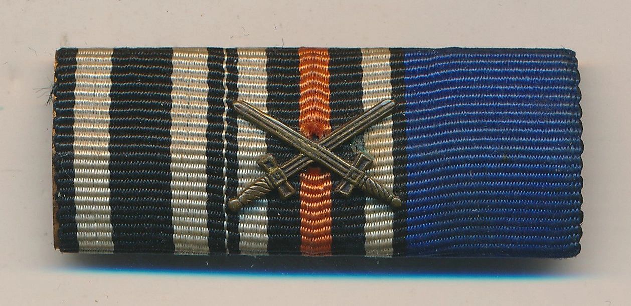 SOLD - 3 Place Imperial Ribbon Bar