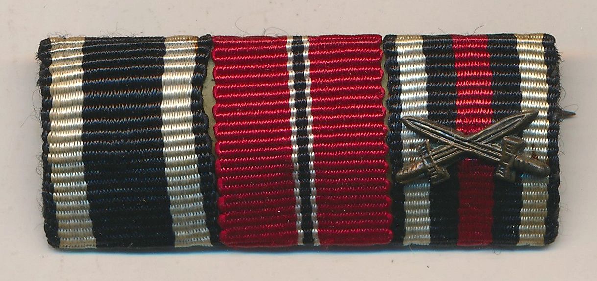 SOLD - 3 Place Wehrmacht Ribbon Bar