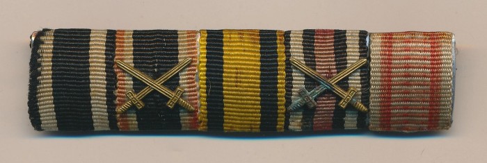 5 Place WW1 era Ribbon Bar