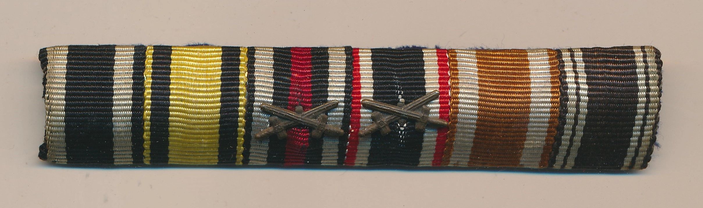 6 Place NSDAP Service Ribbon Bar