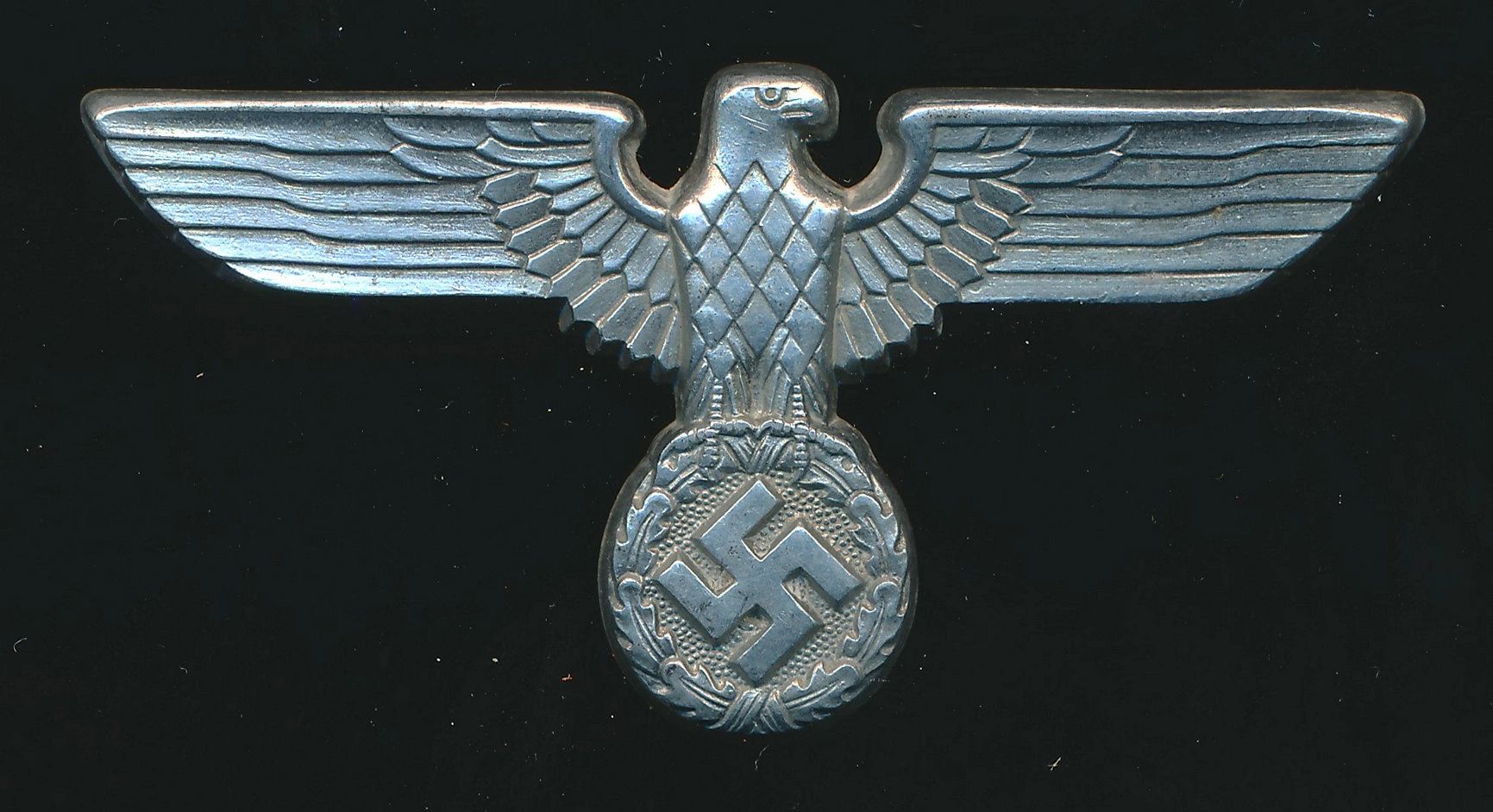 Aluminum RZM Produced political cap eagle insignia