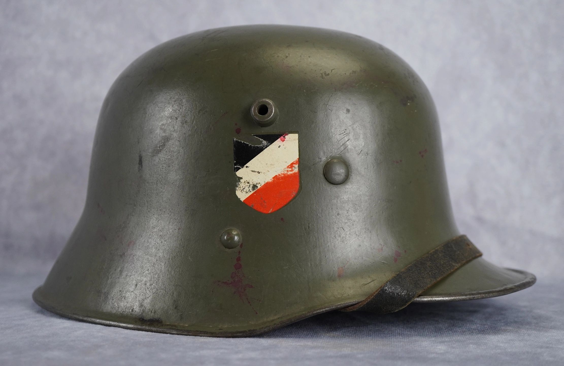 Austrian M17 Transitional Heer Double Decal Helmet