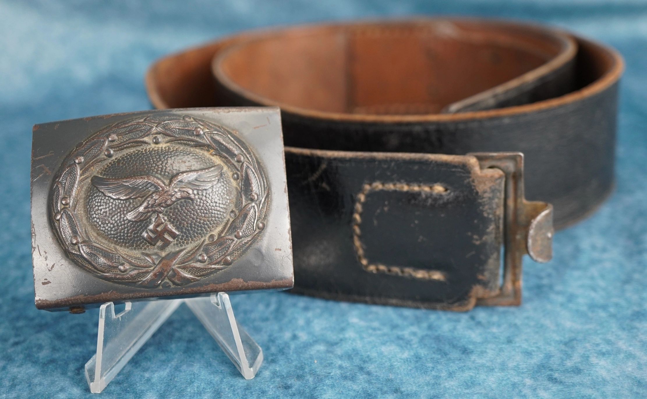 Black Luftwaffe Enlisted Man Belt - Image 5