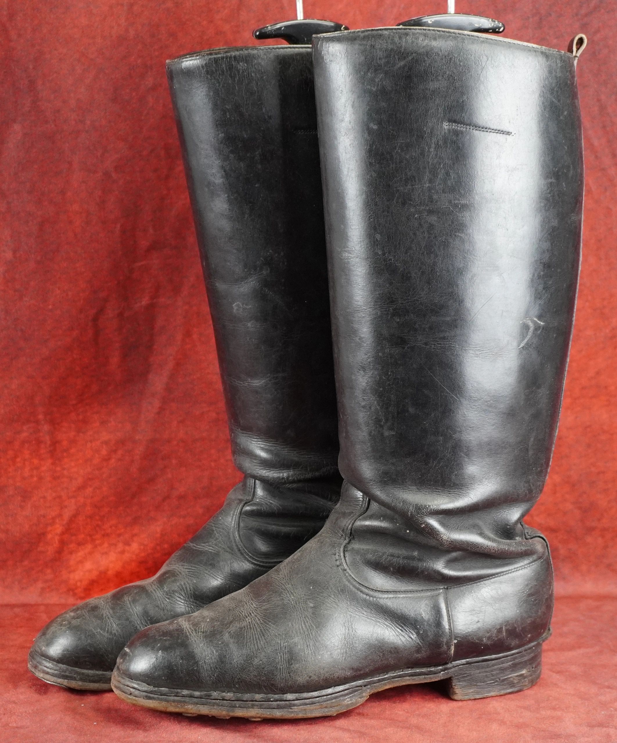 SOLD - Black Wehrmacht Officer Boots