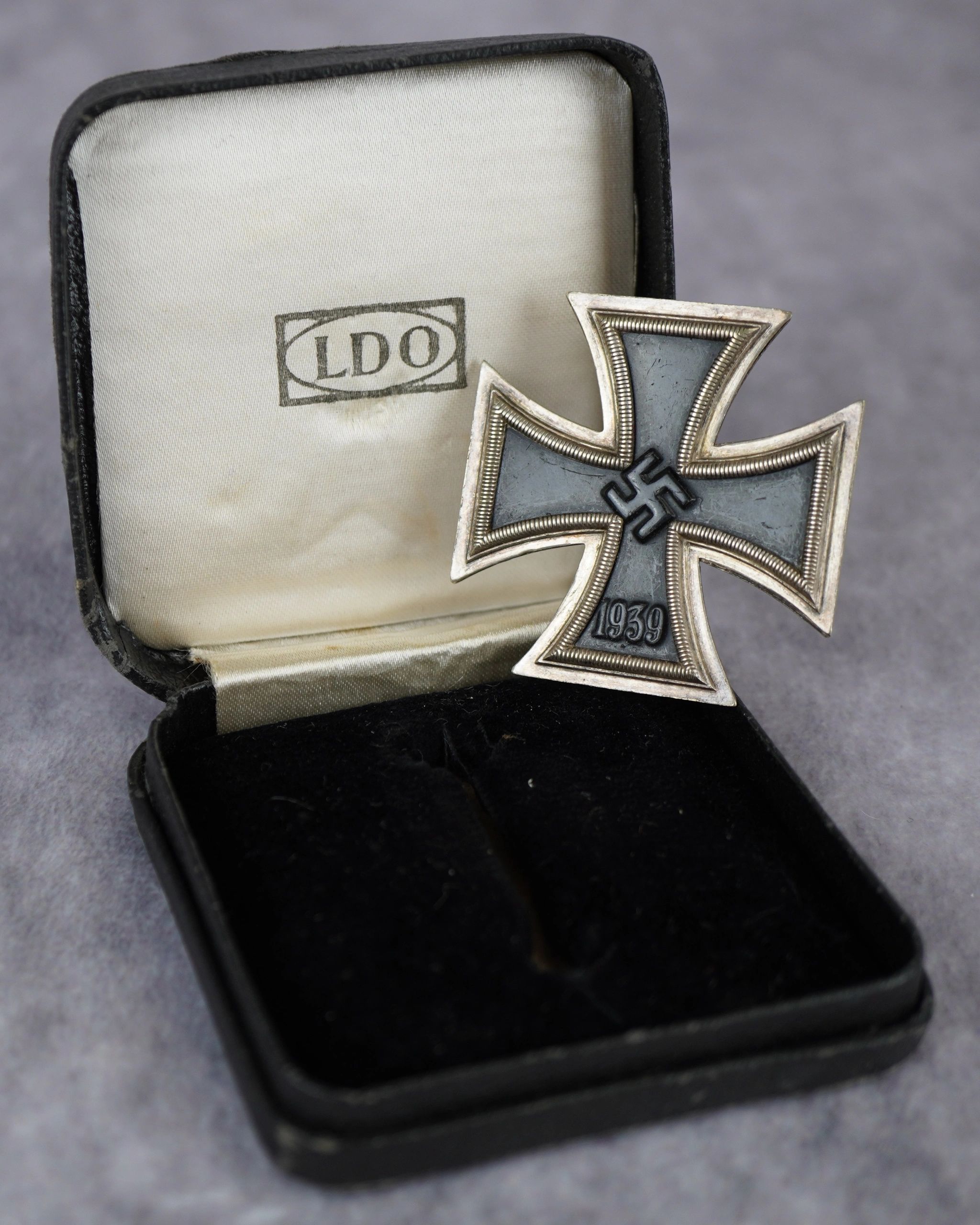 SOLD - Boxed L59 Marked Iron Cross First Class