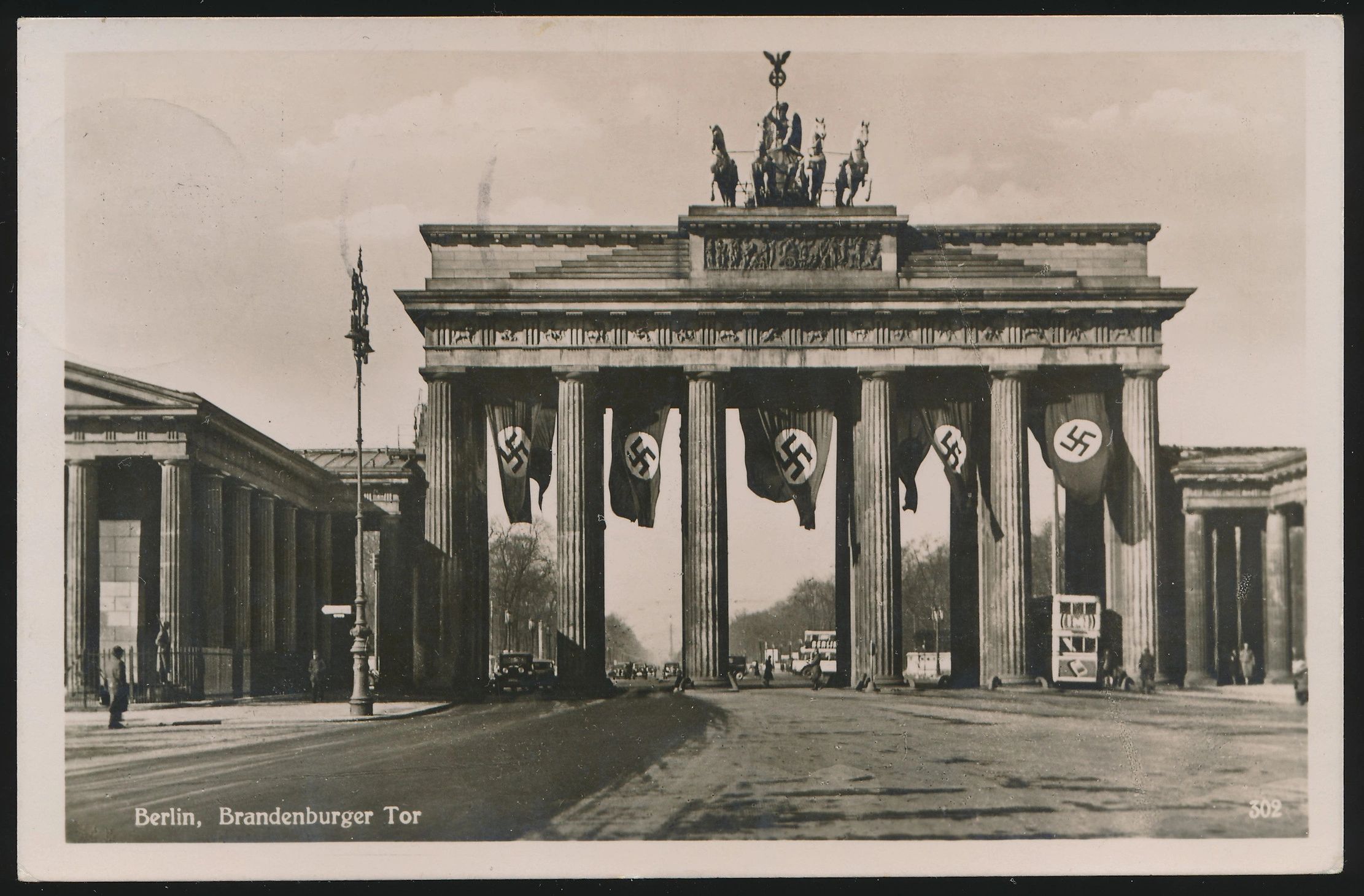 Brandenburg Gate Postcard