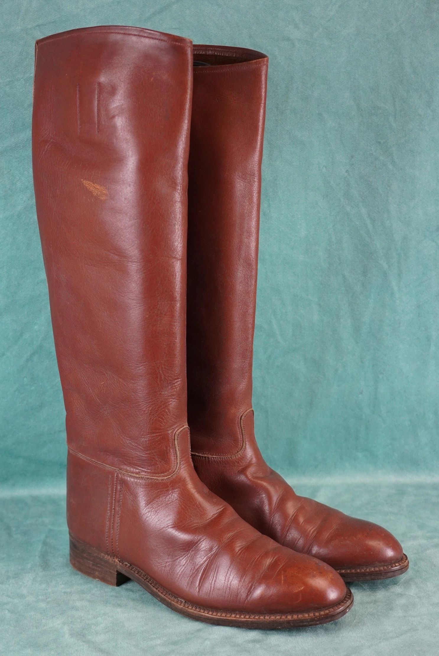 Brown Political Officer Boots