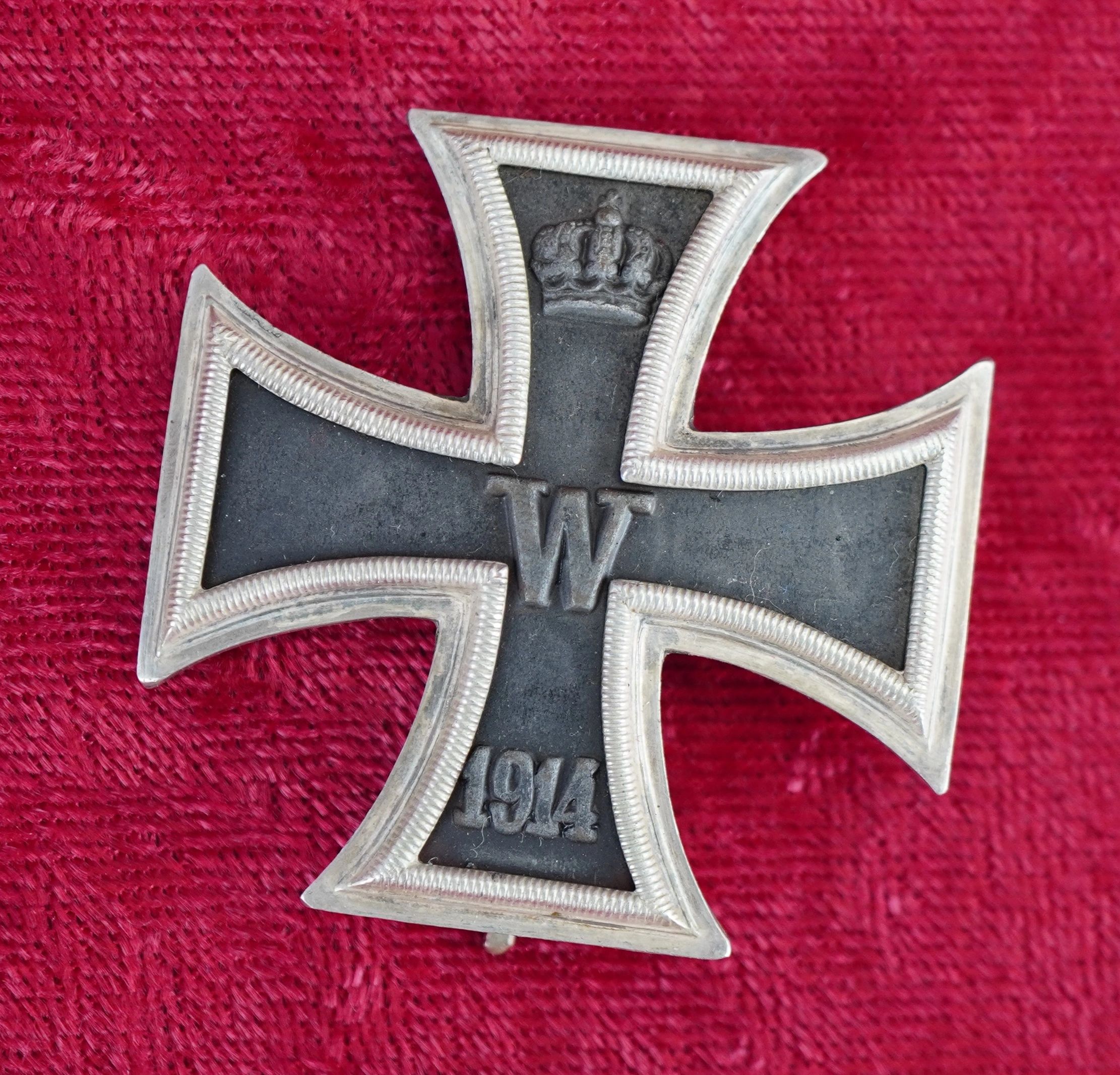 SOLD - Crested Meybauer Imperial 1914 Iron Cross 1st Class