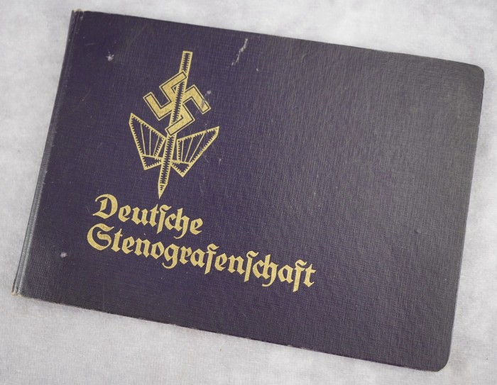 Deutsche Stenografenschaft Membership Book