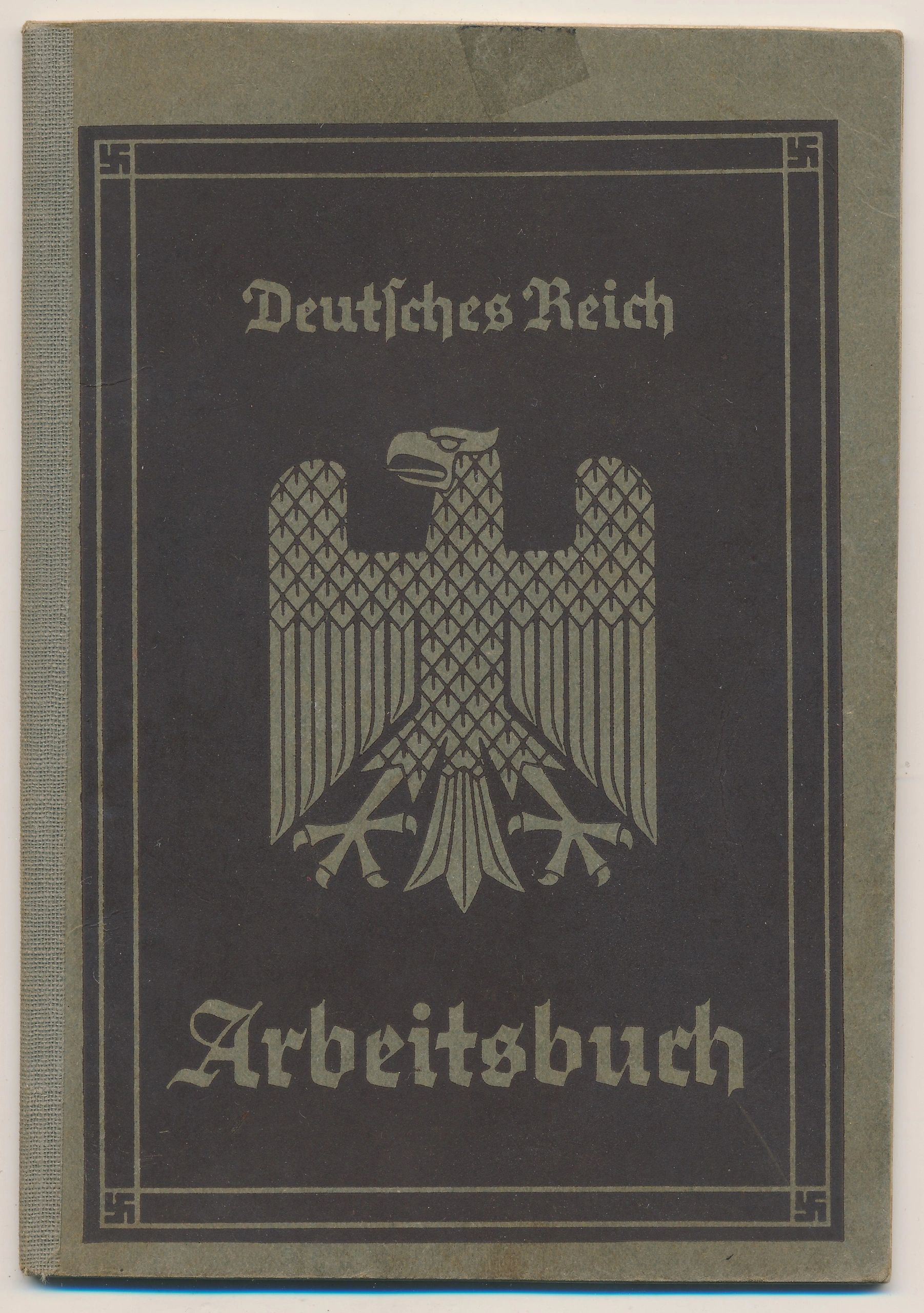 Deutsches Reich Arbeitsbuch