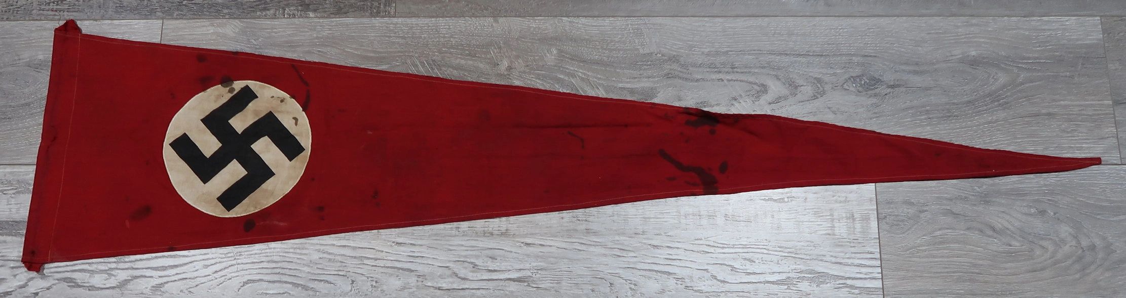 Double Sided NSDAP Pennant