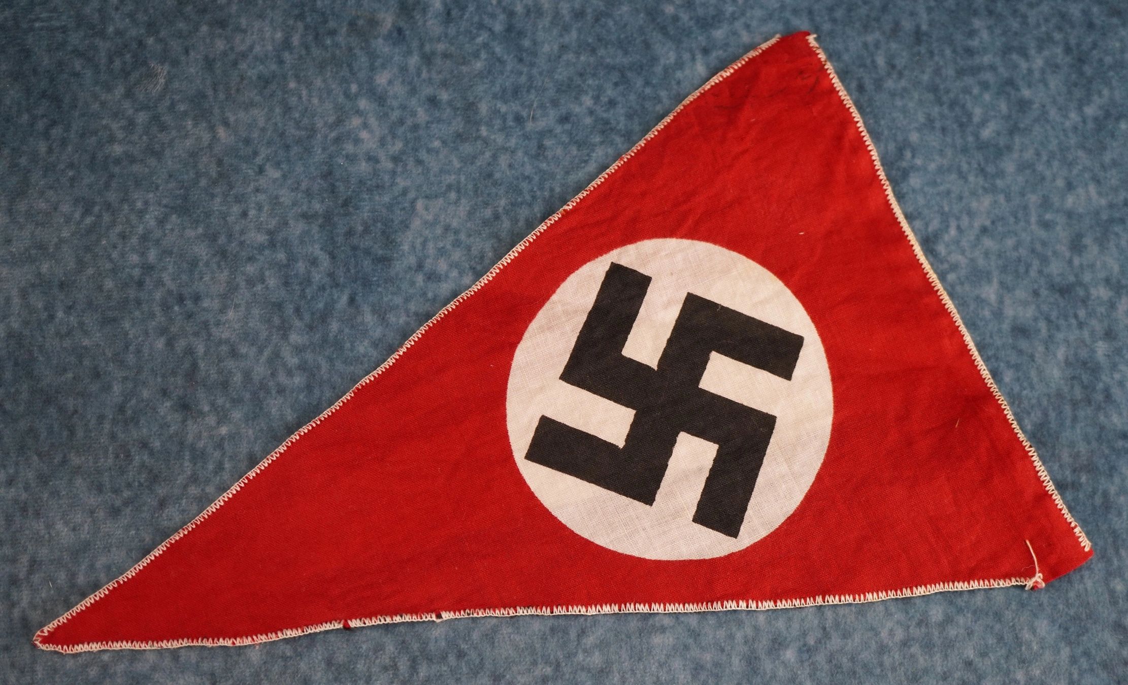 Double-Sided NSDAP & Tri Color Pennant