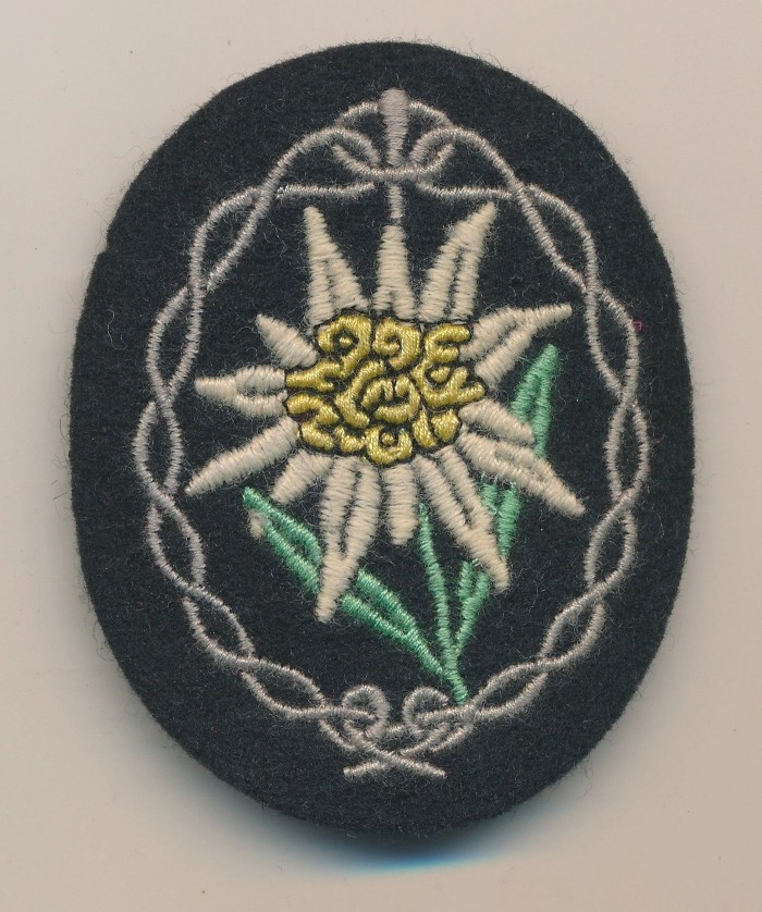 Edelweiss Sleeve Insignia