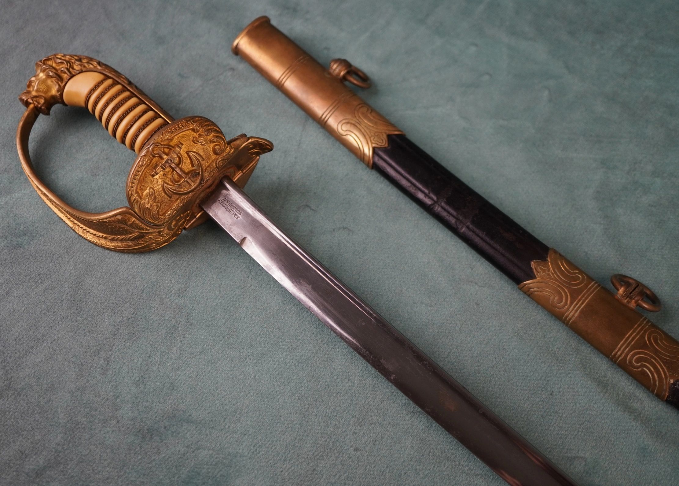 ON HOLD - German Naval Dress Sword by E&F Hörster