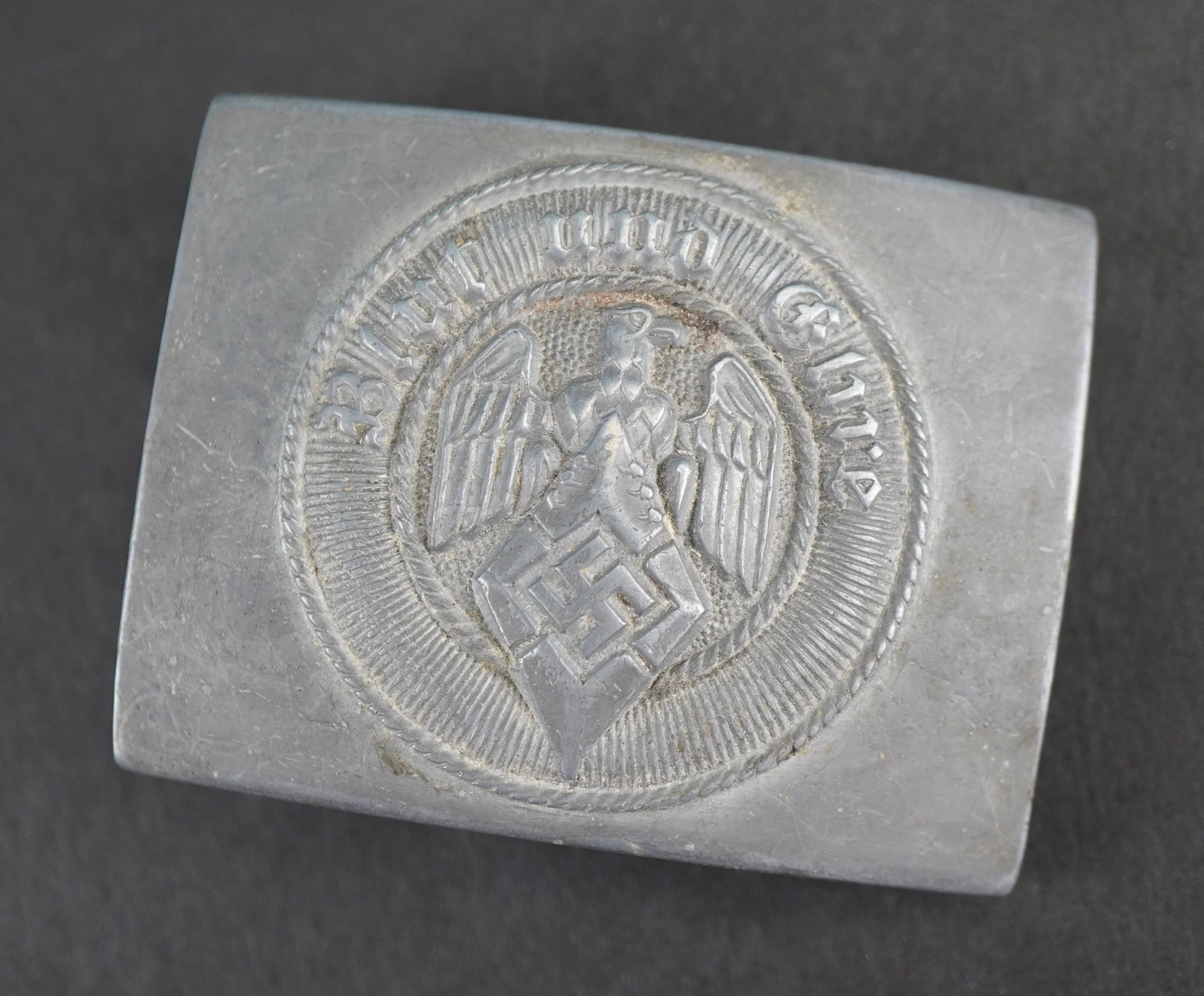 Hitler Youth Belt Buckle Produced in Zinc