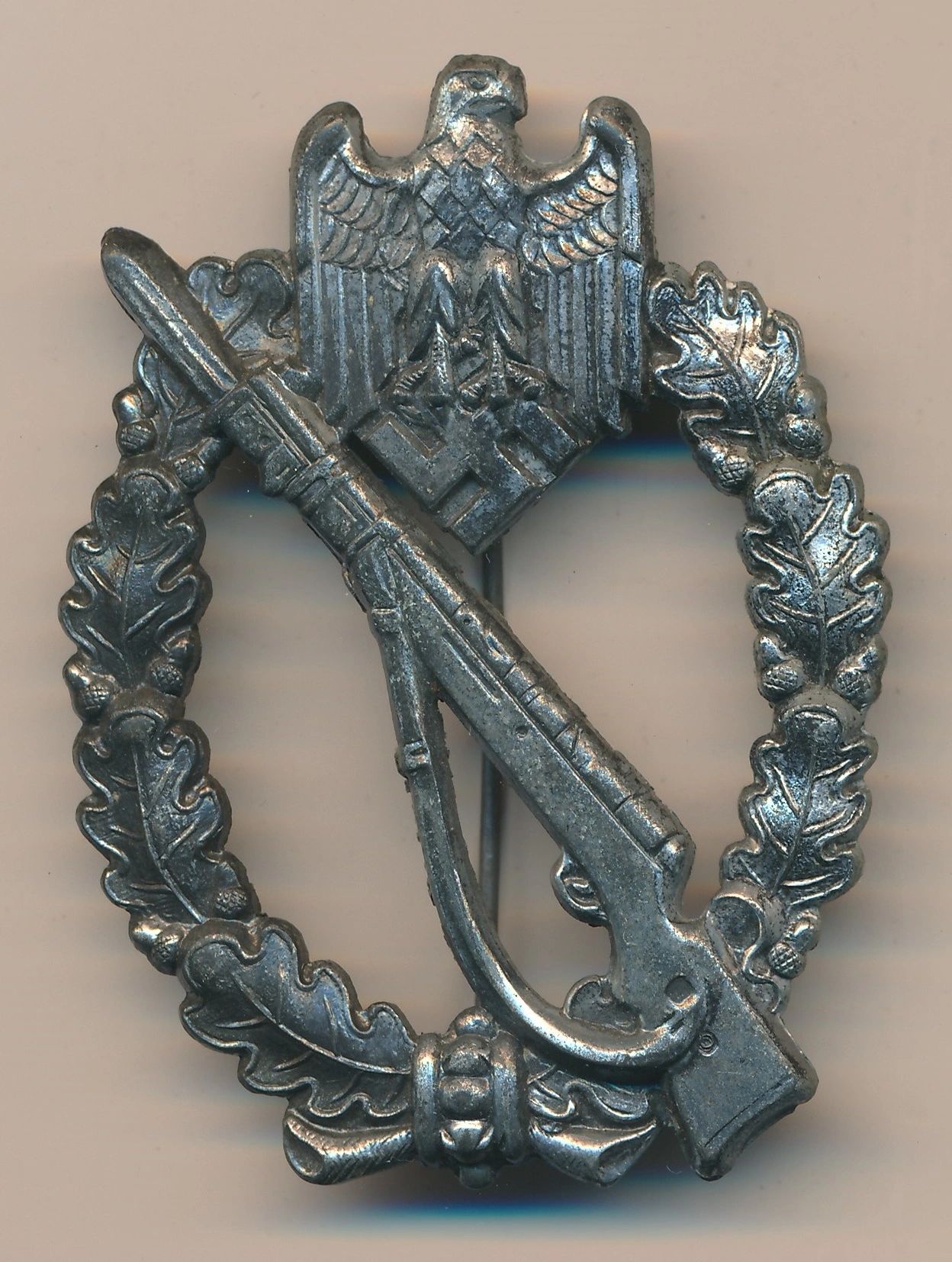 SOLD - Infantry Assault Badge in Silver