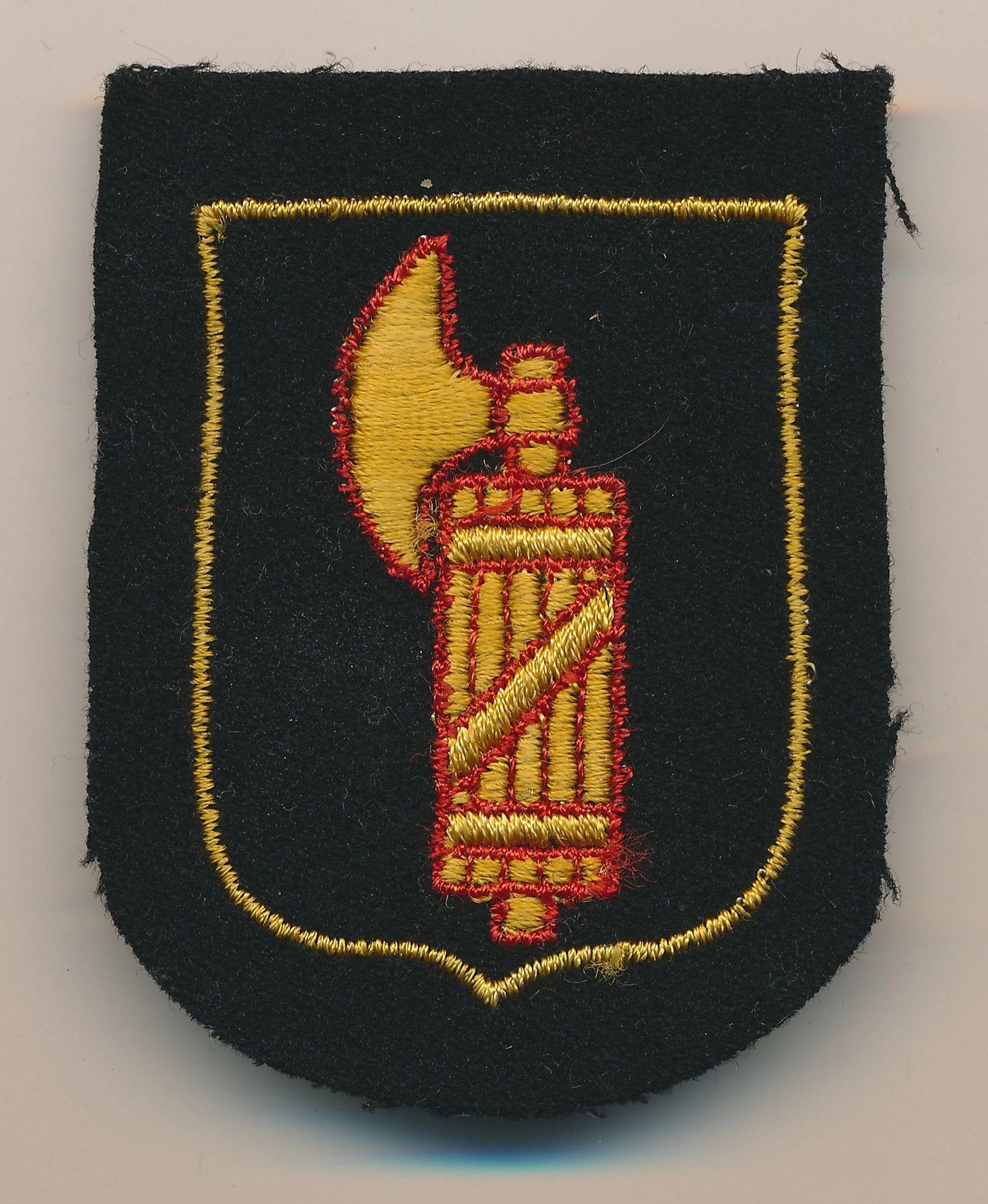 SOLD - Italian SS Volunteer Sleeve Shield