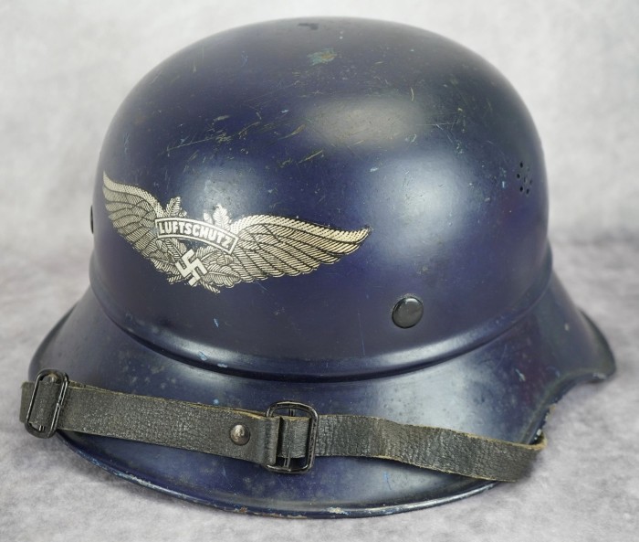 SOLD - Luftschutz Gladiator Style Helmet