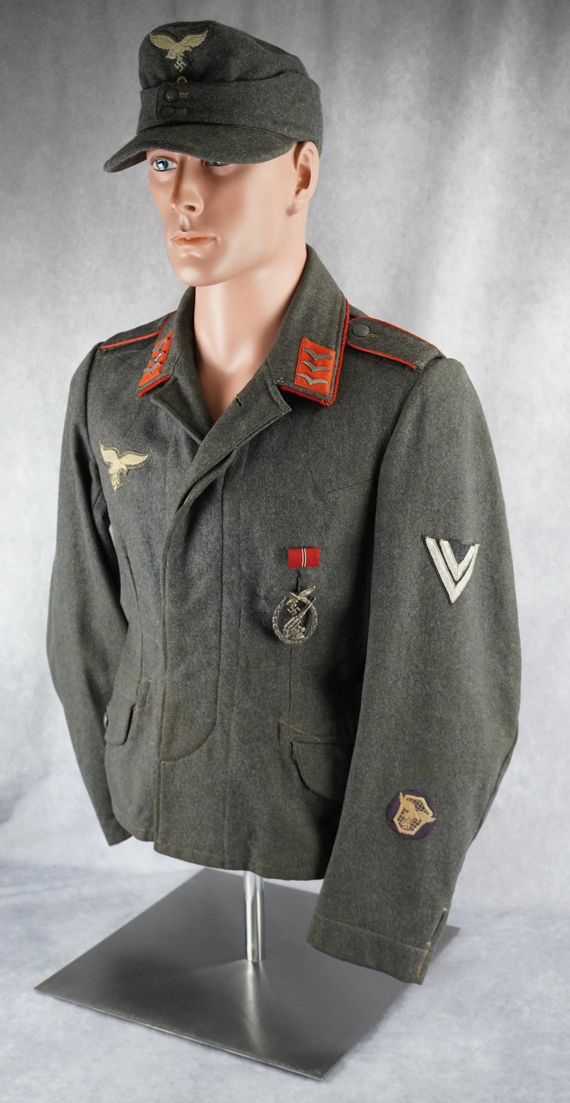 Luftwaffe Flak Obergefreiter Driver Fliegerblouse