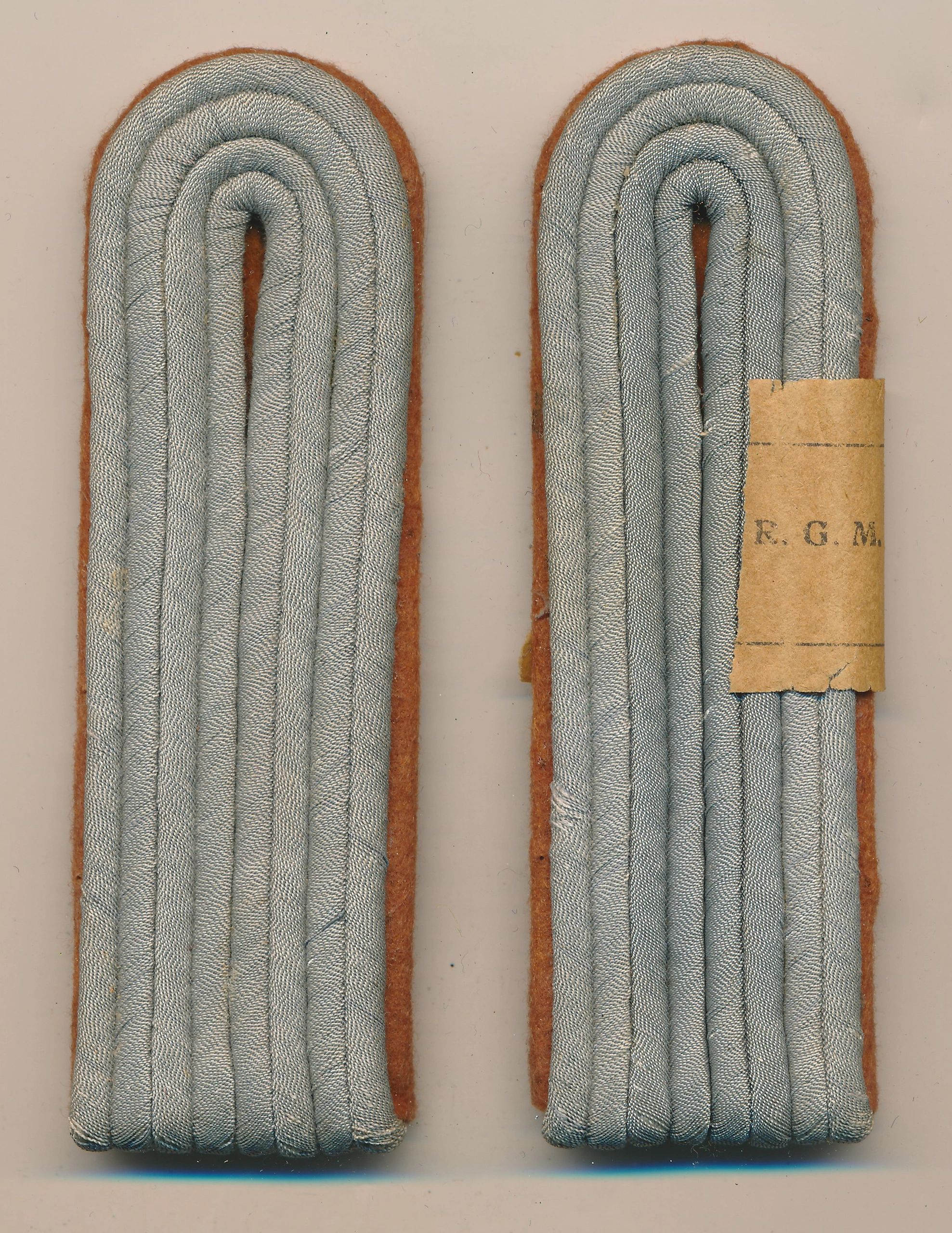 SOLD - Luftwaffe Signals Leutnant Shoulder Boards