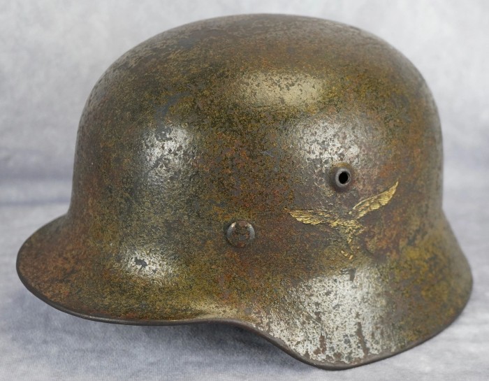 M40 Luftwaffe Combat Helmet w/ 2 Tone Camo