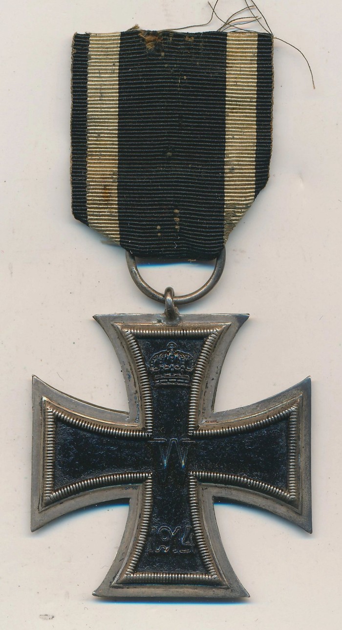 Maker Marked 1914 Iron Cross 2nd Class