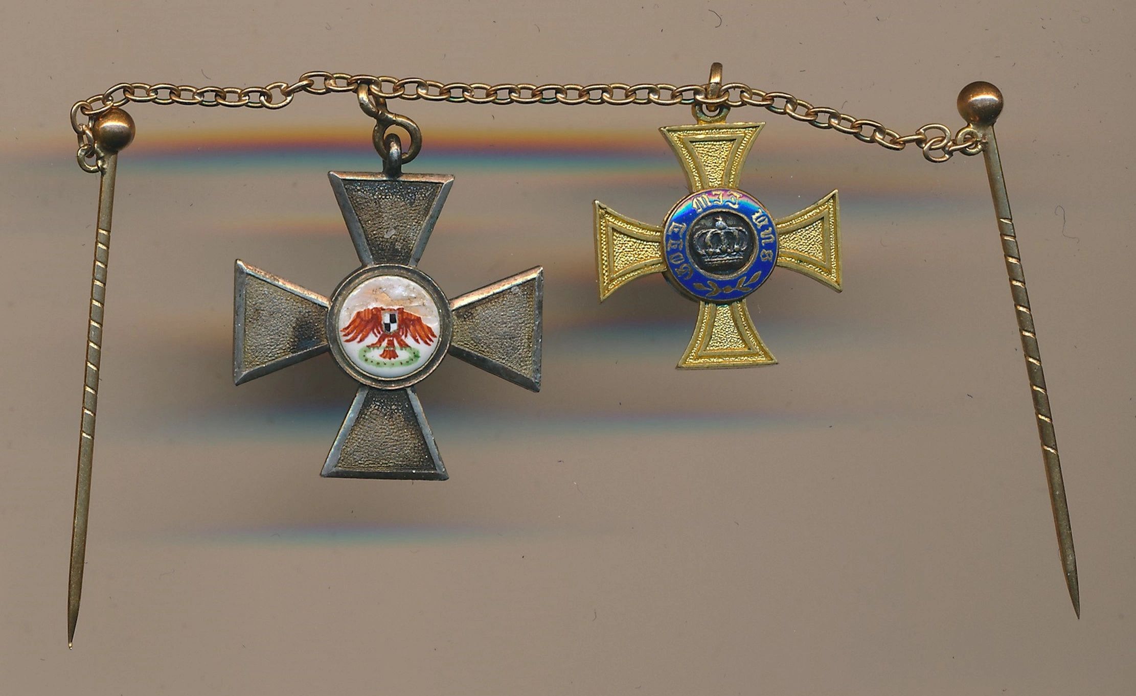 Miniature Imperial 2 Place Medal Device