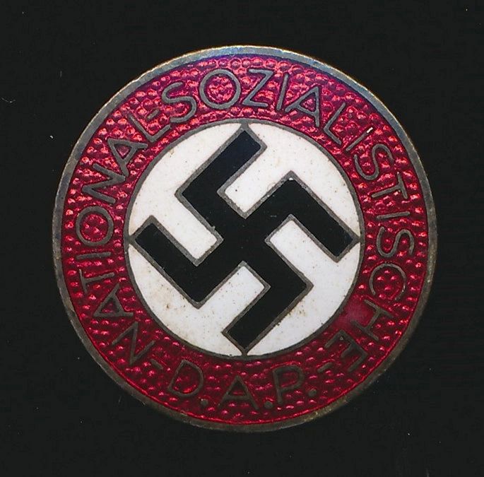 NSDAP Membership Buttonhole Enamel