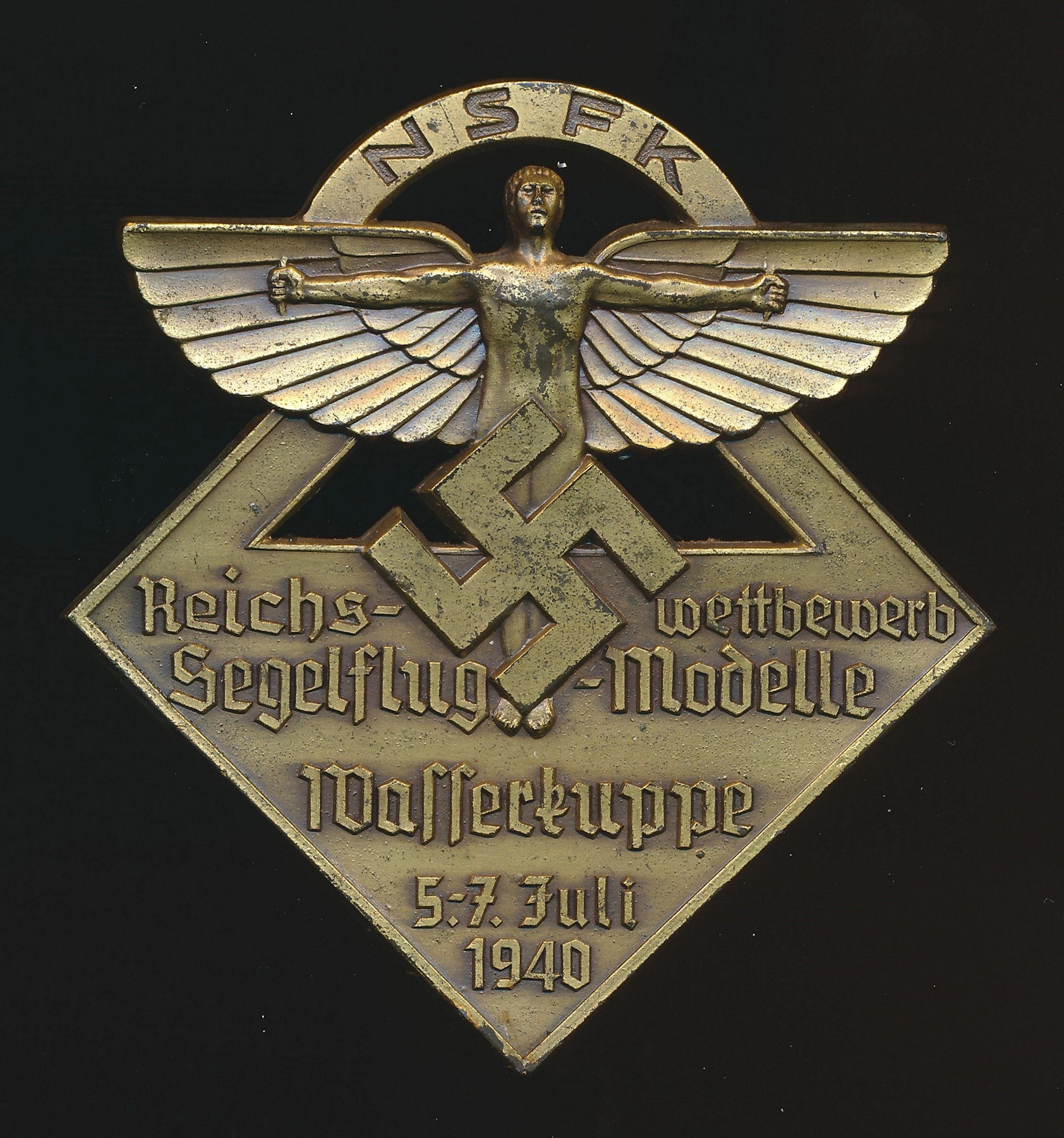 NSFK Segelflugmodelle Table Medal