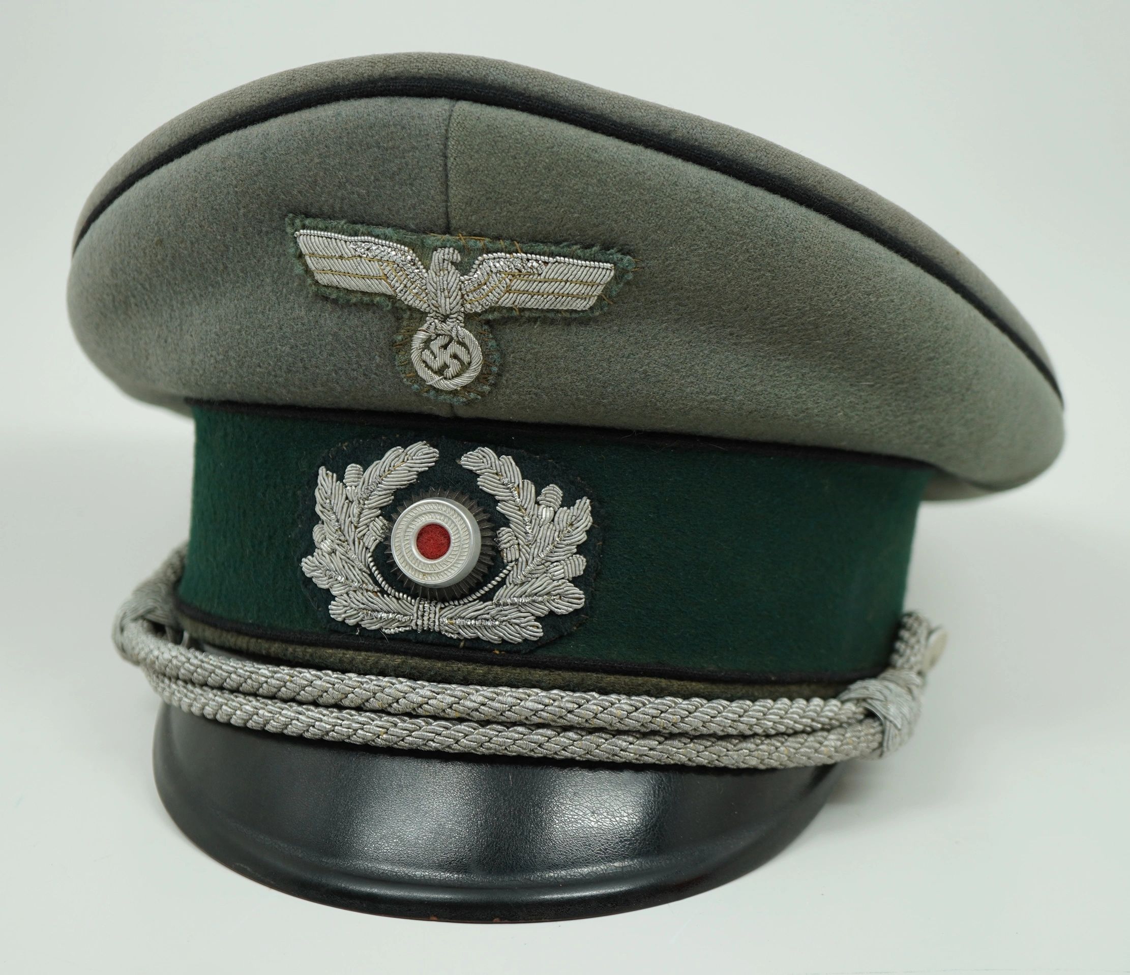 Named Heer Pioneer Officer Visor Cap