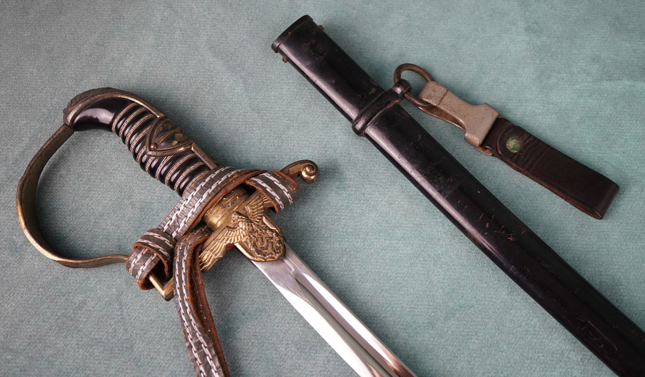 SOLD - Prinz Eugen Model Heer Officer Sword by Carl Eickhorn