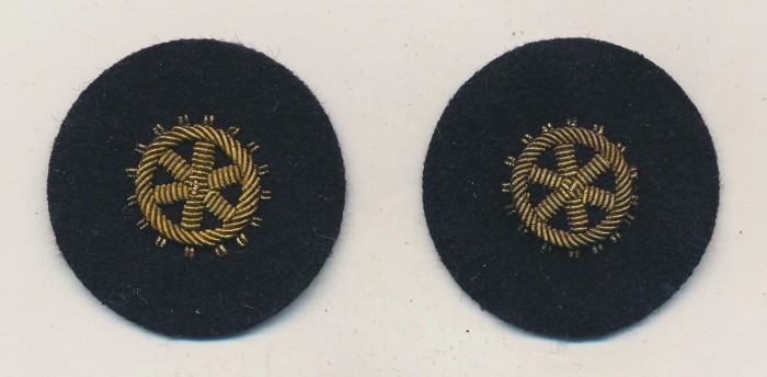 Pair of Kriegsmarine Officer Trade Sleeve Insignia