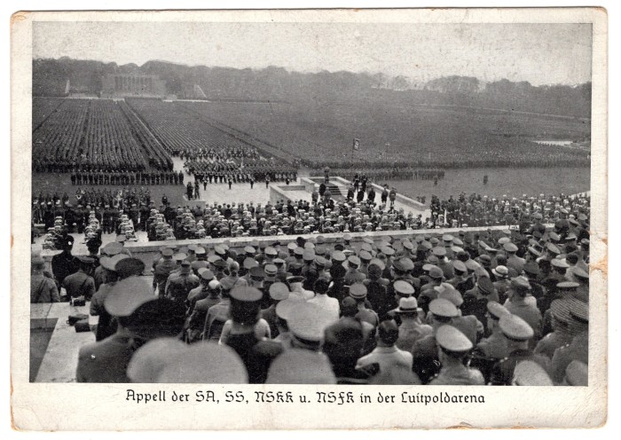 Pair of Reichsparteitag Postcards w/ Englishman's Account of Event - Image 5