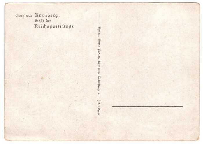 Pair of Reichsparteitag Postcards w/ Englishman's Account of Event - Image 6