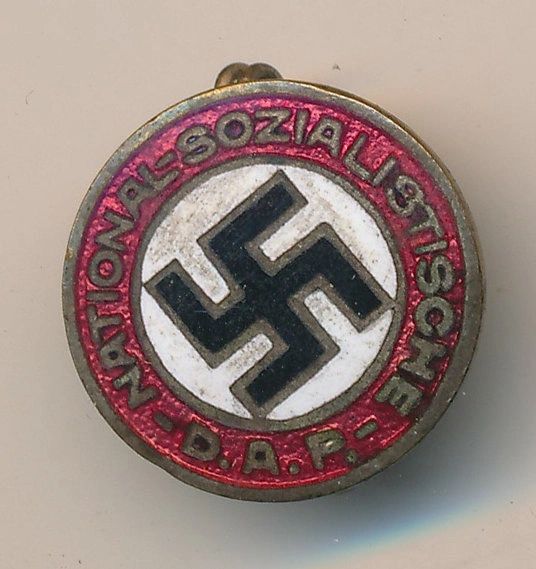 Pre RZM Miniature Enamel NSDAP Membership Pin