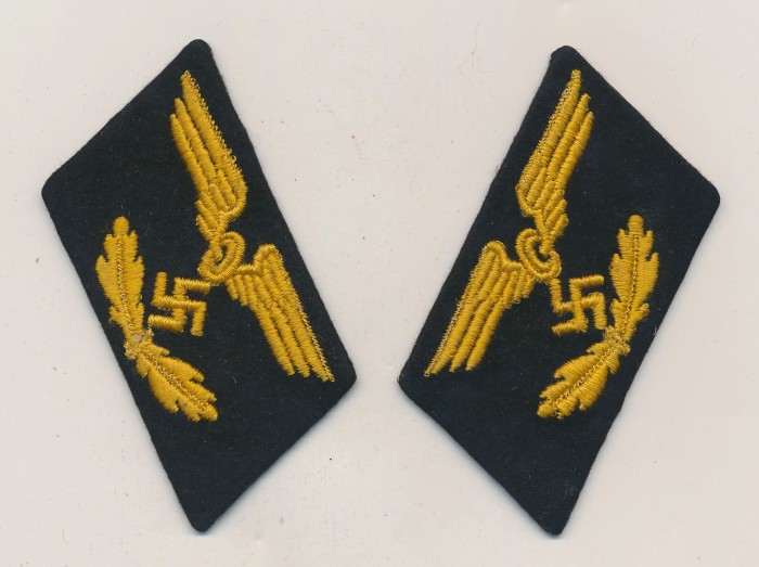 Reichsbahn Official Collar Tab Set