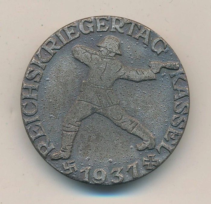 Reichskriegertag Kassel 1937 Tinnie
