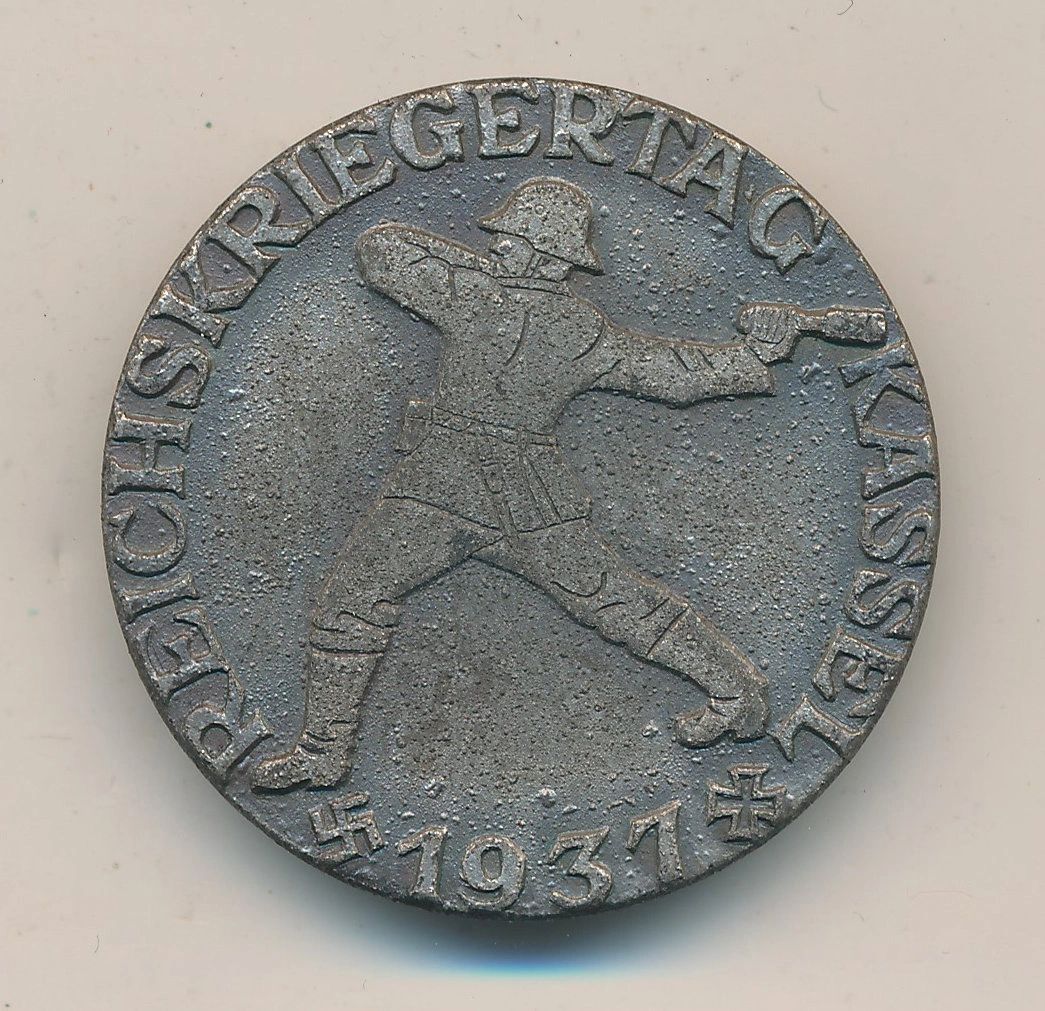 Reichskriegertag Kassel 1937 Tinnie